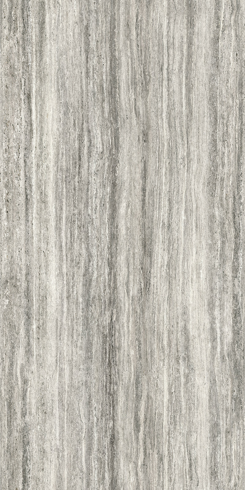 63 x 126 in Majesto Travertino Titanium Honed 6 mm, full slab face