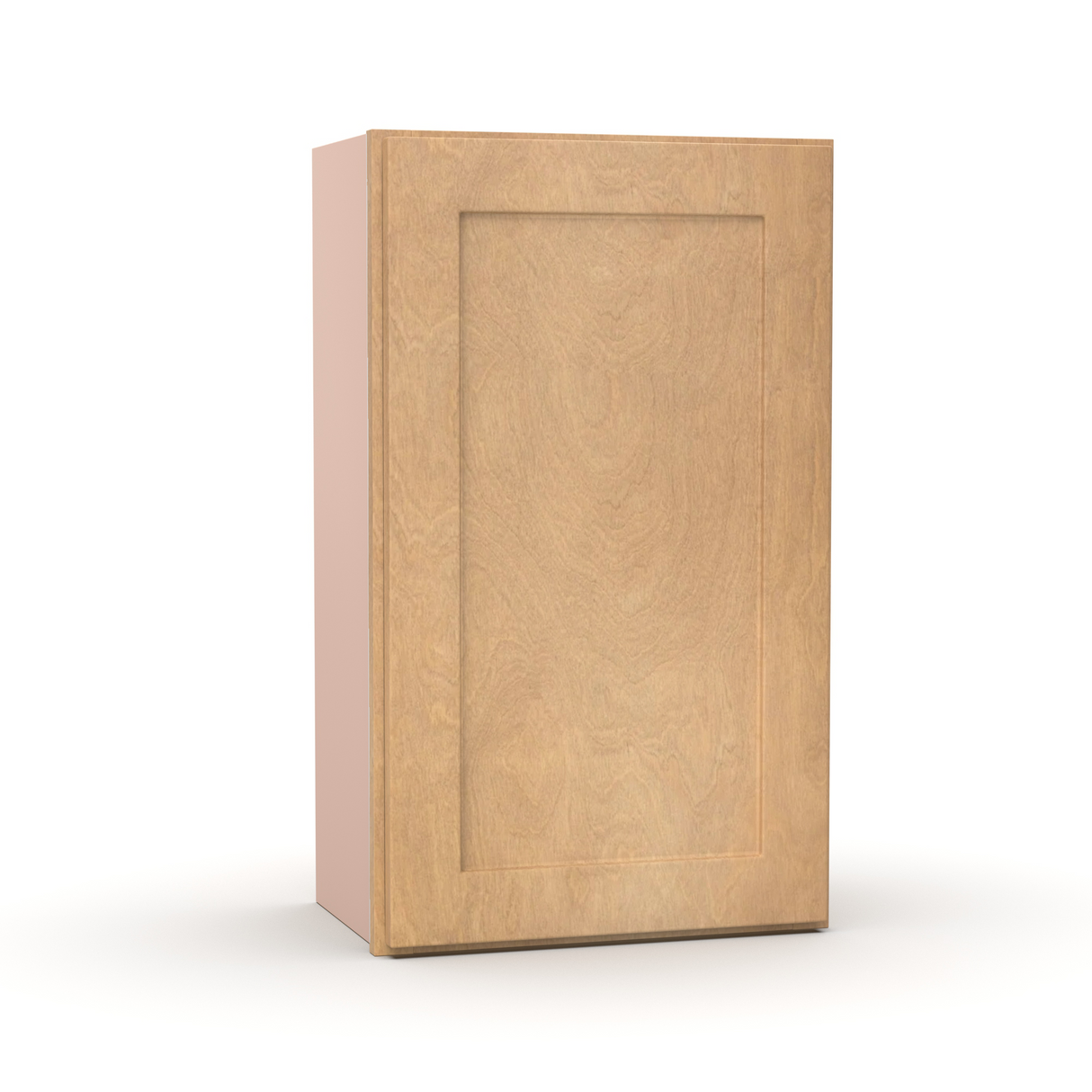 Liberty Shaker Karamel - 18 Inch Height Single Door Wall Cabinet - 18" Width x 30" Height x 12" Depth