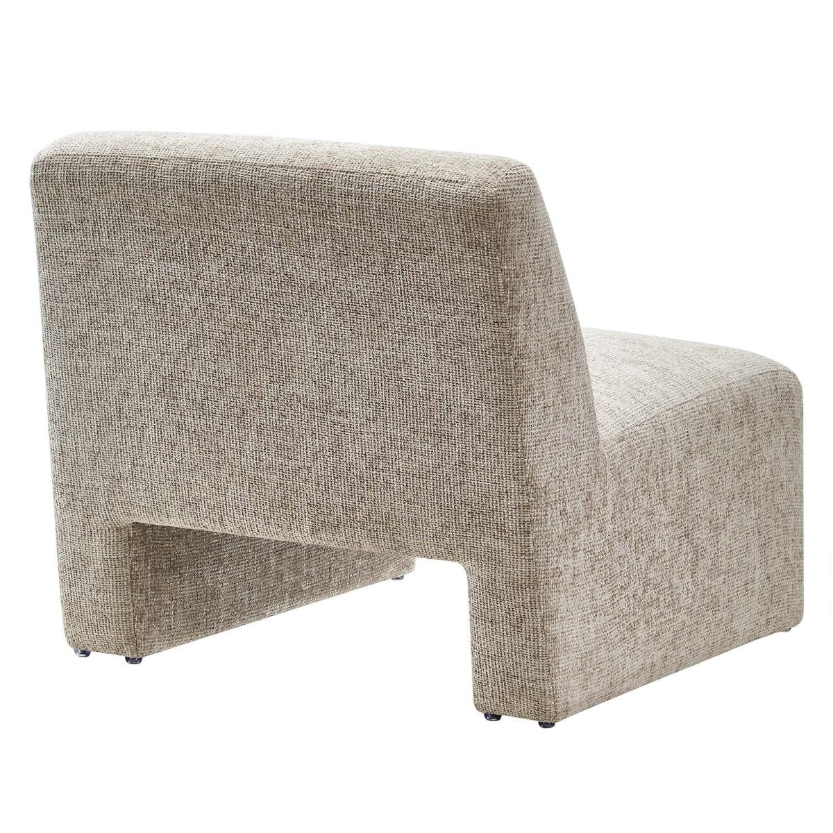 Amita Chenille Upholstered Accent Chair - BUILDMYPLACE