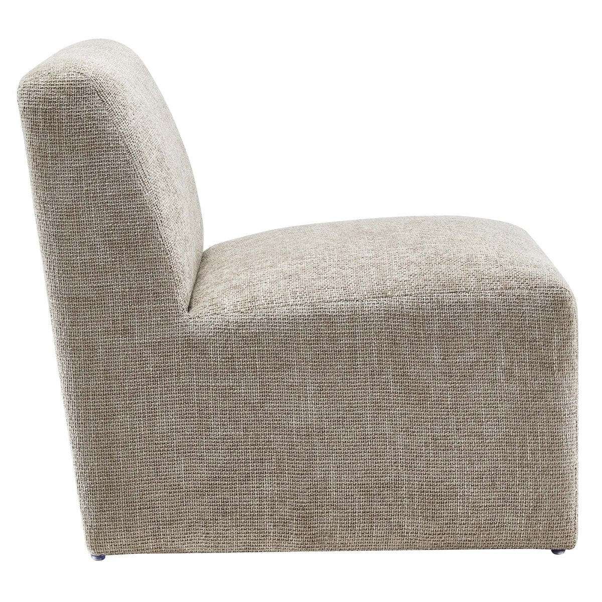 Amita Chenille Upholstered Accent Chair - BUILDMYPLACE
