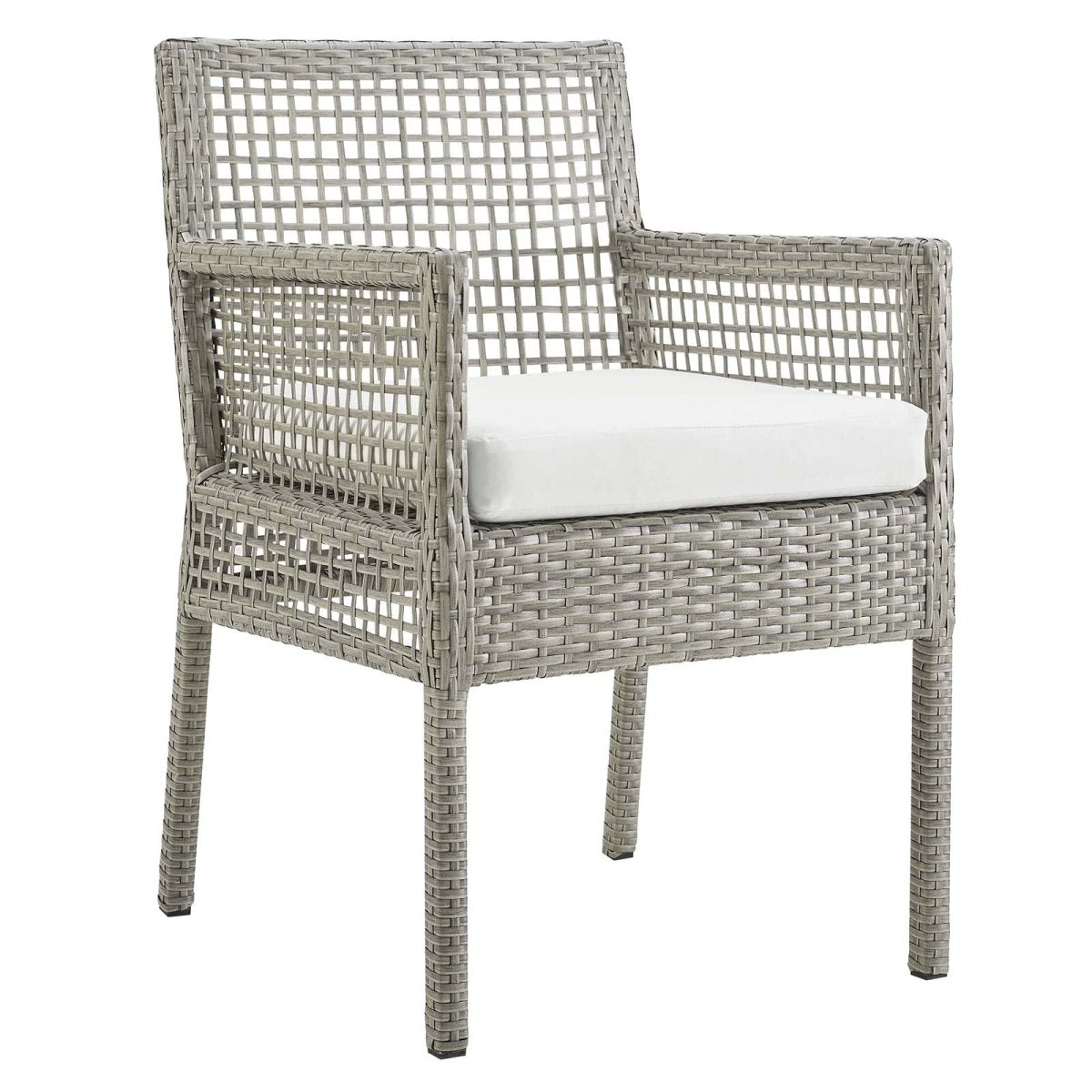 Aura Outdoor Patio Wicker Rattan Set In 7 Piece - BUILDMYPLACE