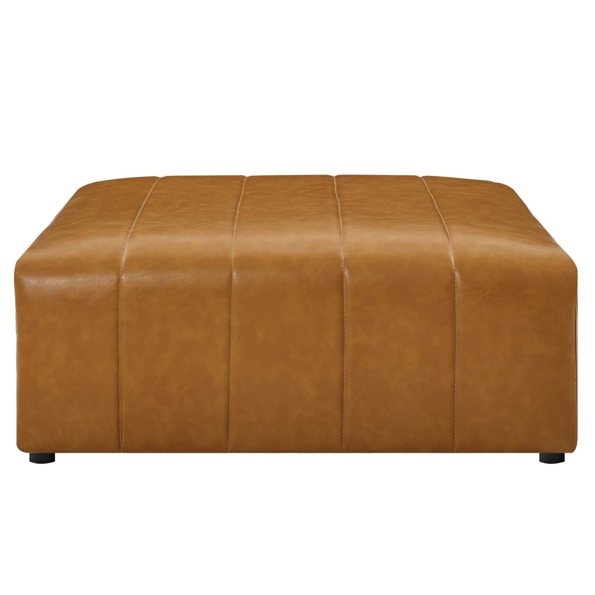 Bartlett Vegan Leather Ottoman - BUILDMYPLACE