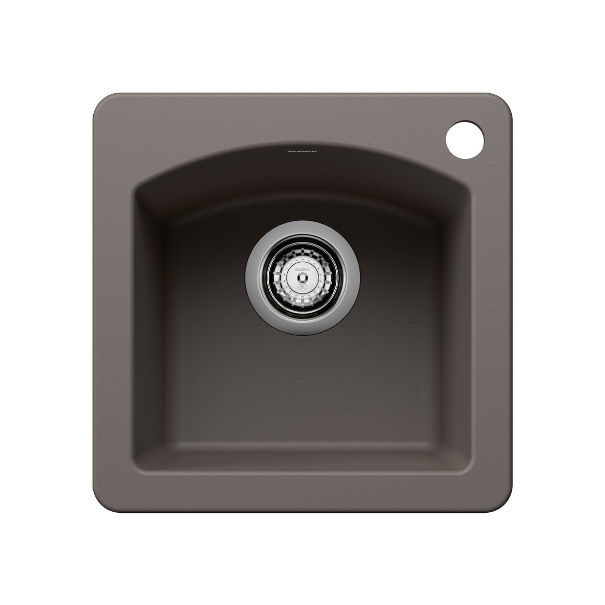 Blanco Diamond Silgranit Drop - In or Undermount Bar Sink, 15" X 15" - BUILDMYPLACE