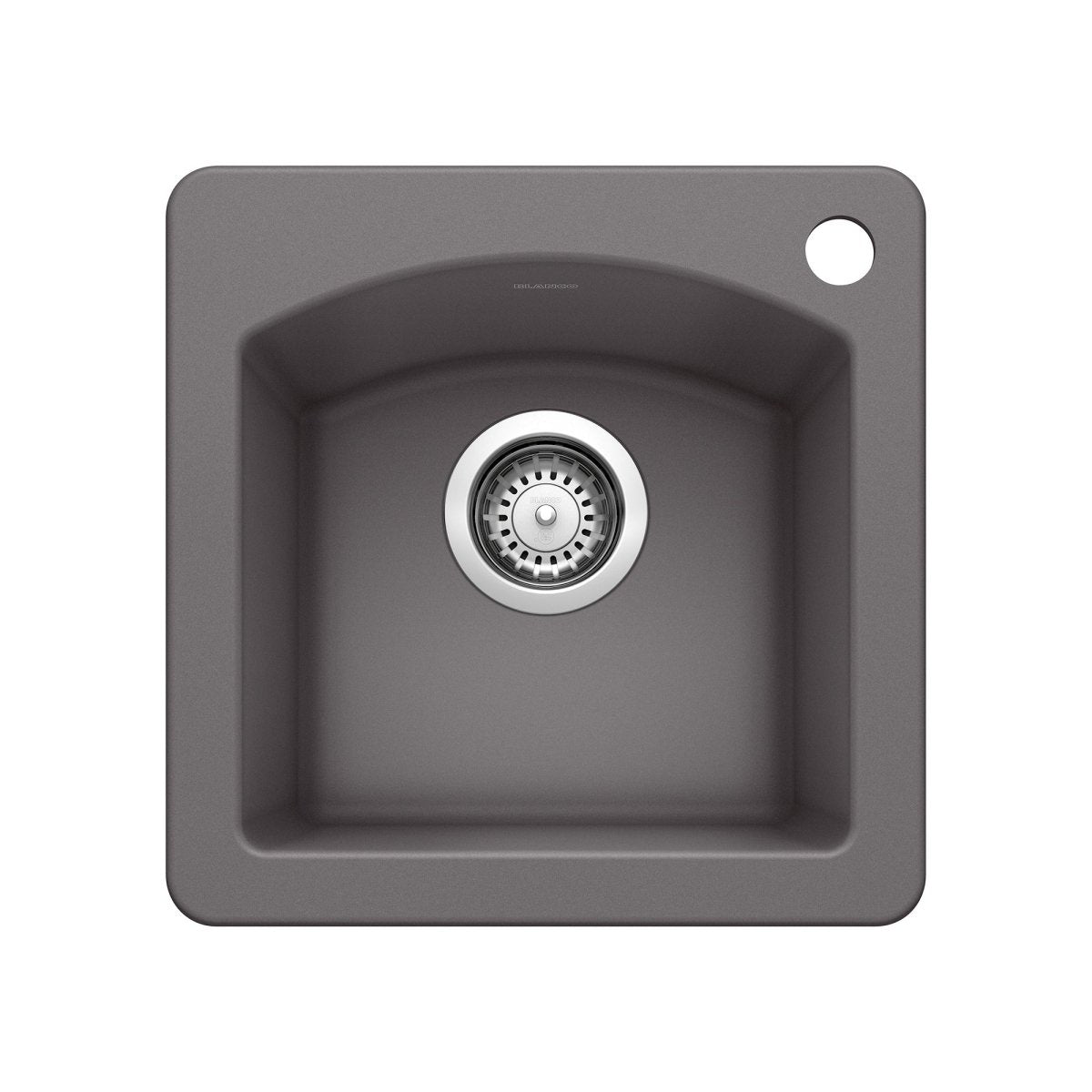 Blanco Diamond Silgranit Drop - In or Undermount Bar Sink, 15" X 15" - BUILDMYPLACE