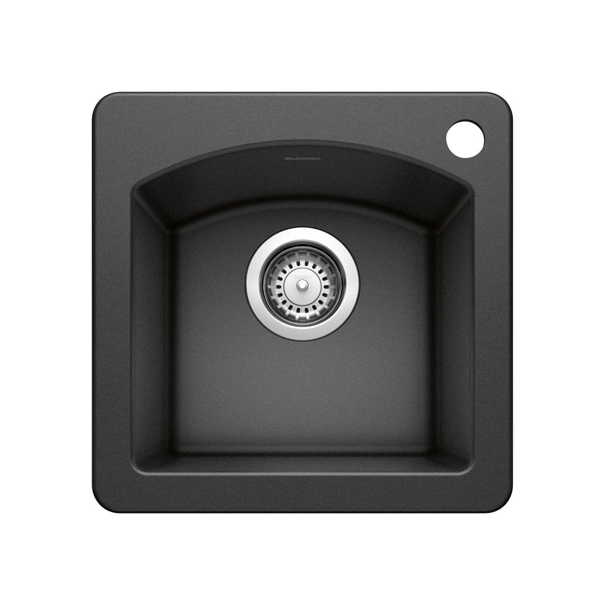 Blanco Diamond Silgranit Drop - In or Undermount Bar Sink, 15" X 15" - BUILDMYPLACE