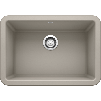 Blanco Ikon 27 inch Apron Single Basin Farmhouse Kitchen Sink - BUILDMYPLACE