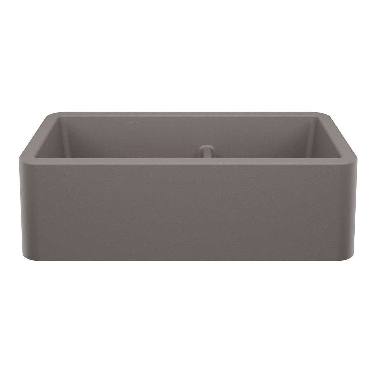 Blanco Ikon 33" Farmhouse Double Basin Silgranit Kitchen Sink - BUILDMYPLACE