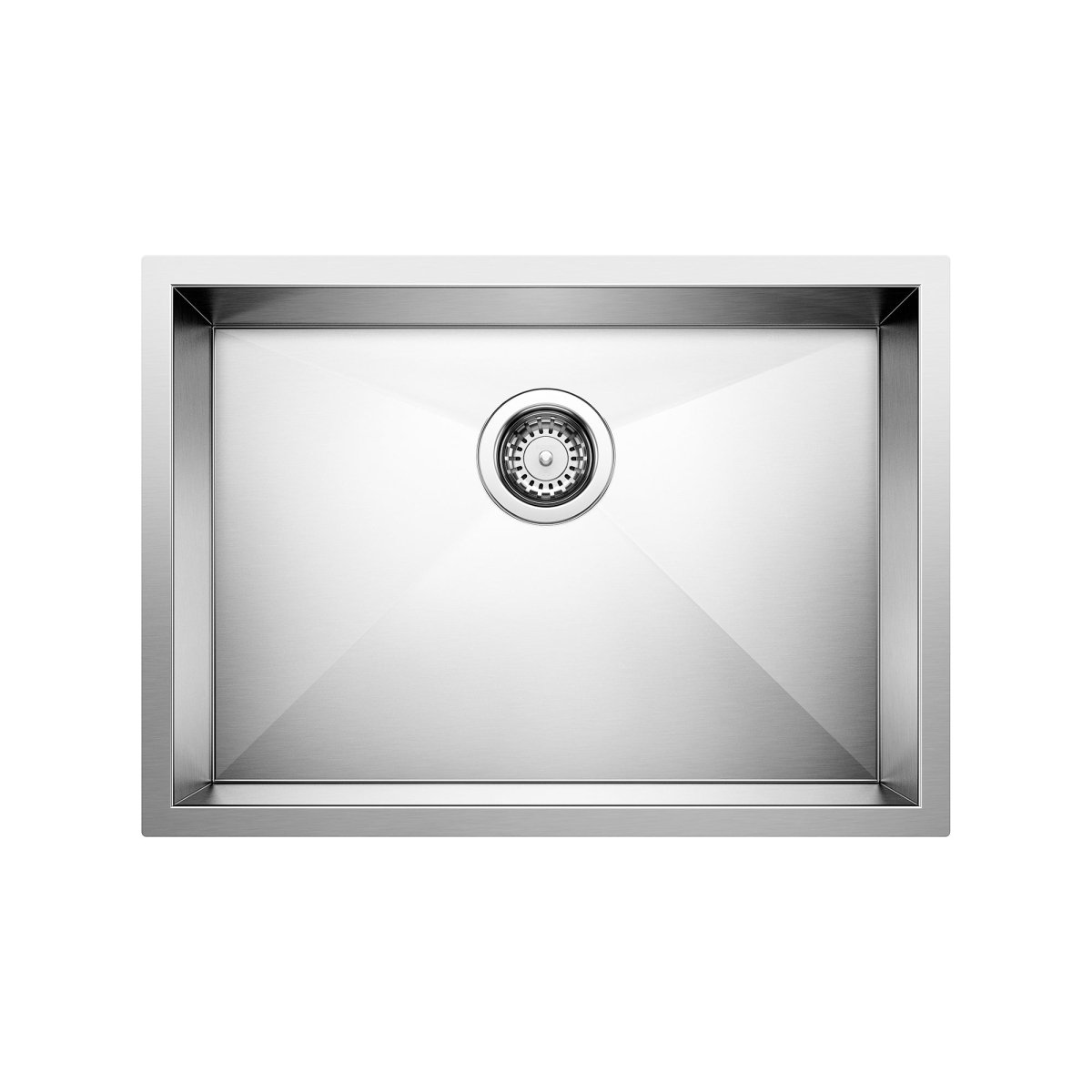 Blanco Quatrus R0 Single Bowl ADA Kitchen Sink - BUILDMYPLACE