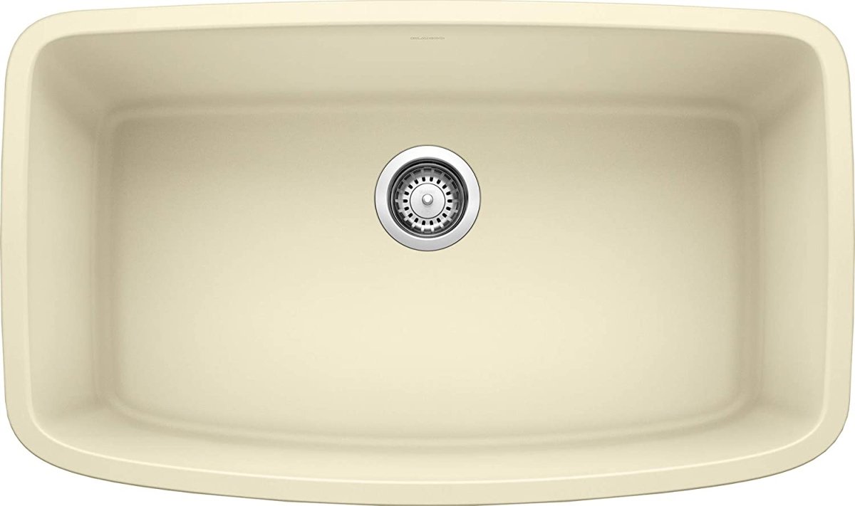 Blanco Valea 32 Inch Silgranit Super Single Bowl Undermount Kitchen Sink - BUILDMYPLACE