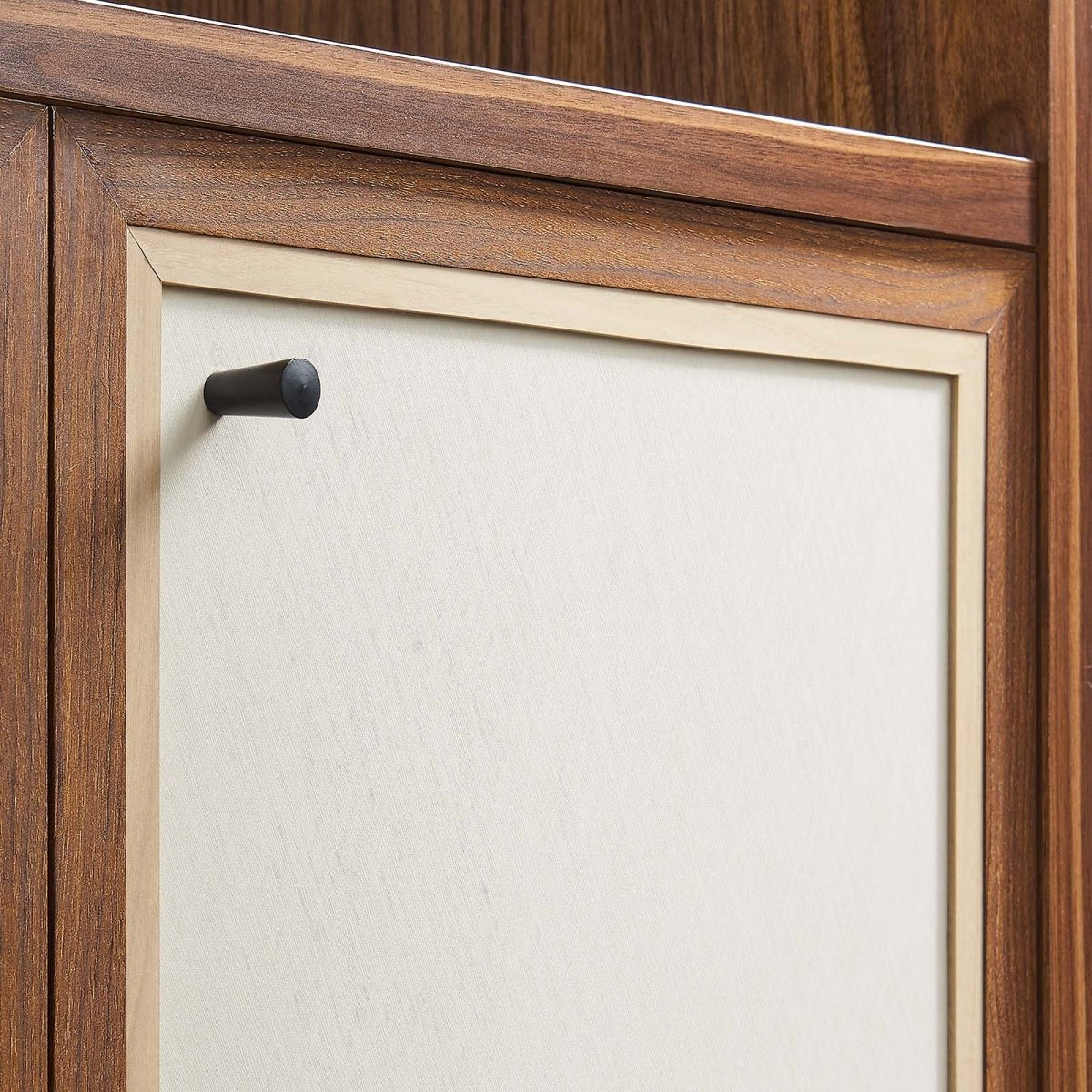 Capri 4 - Shelf Wood Grain Bookcase - BUILDMYPLACE