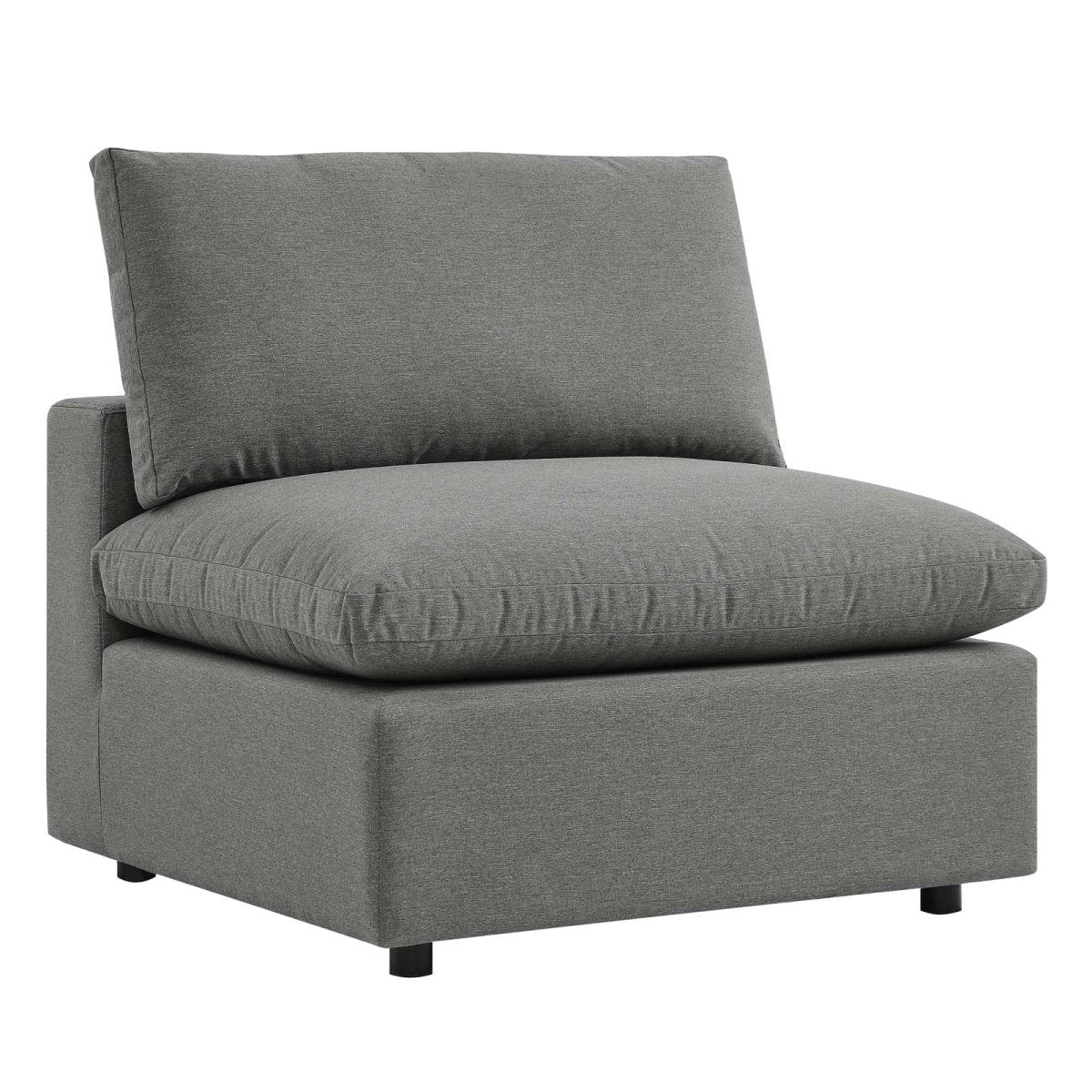 Commix Overstuffed Outdoor Patio Sofa - BUILDMYPLACE