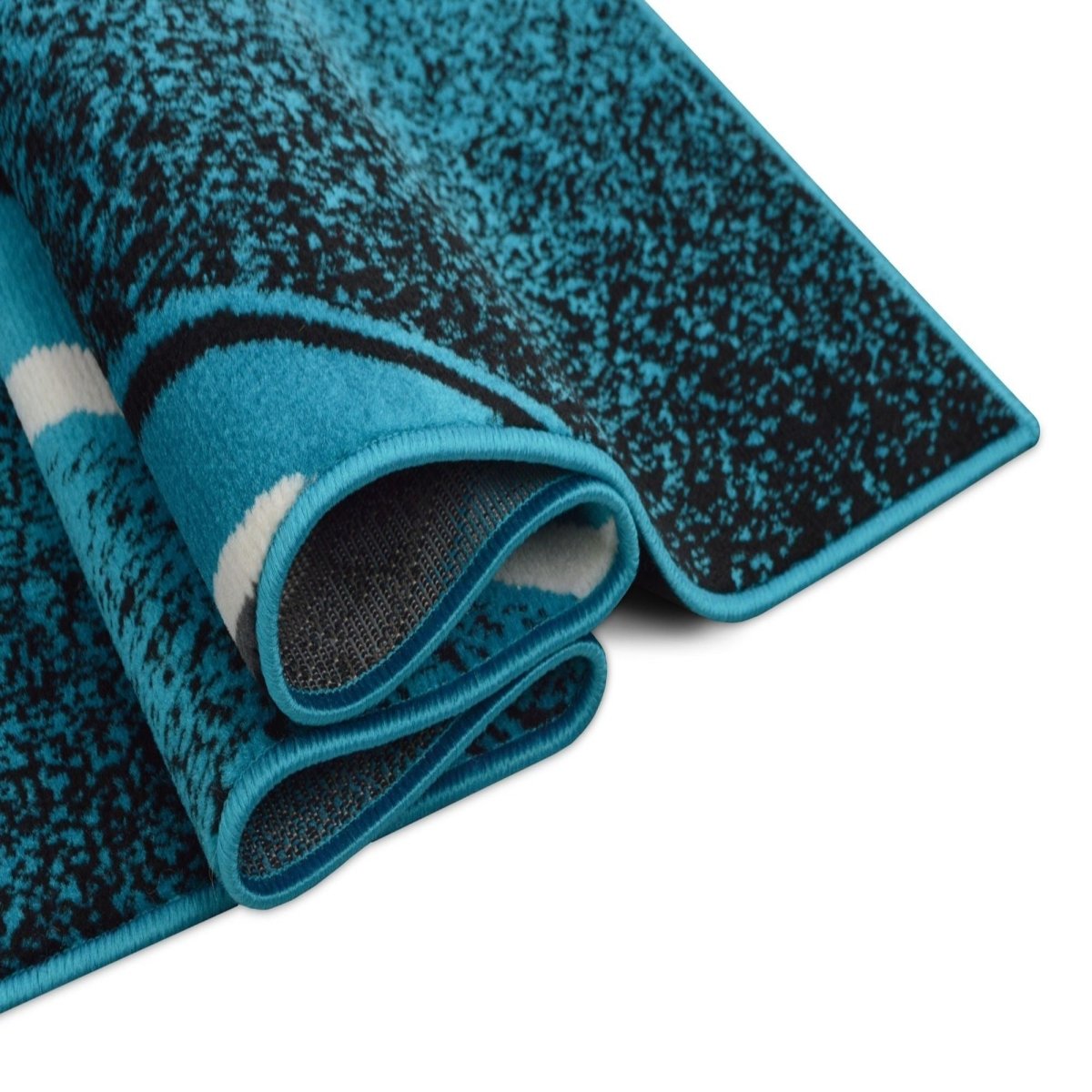 Contempo - 42 Area Rugs Rectangle Turquoise 5 - X - 7 - BUILDMYPLACE
