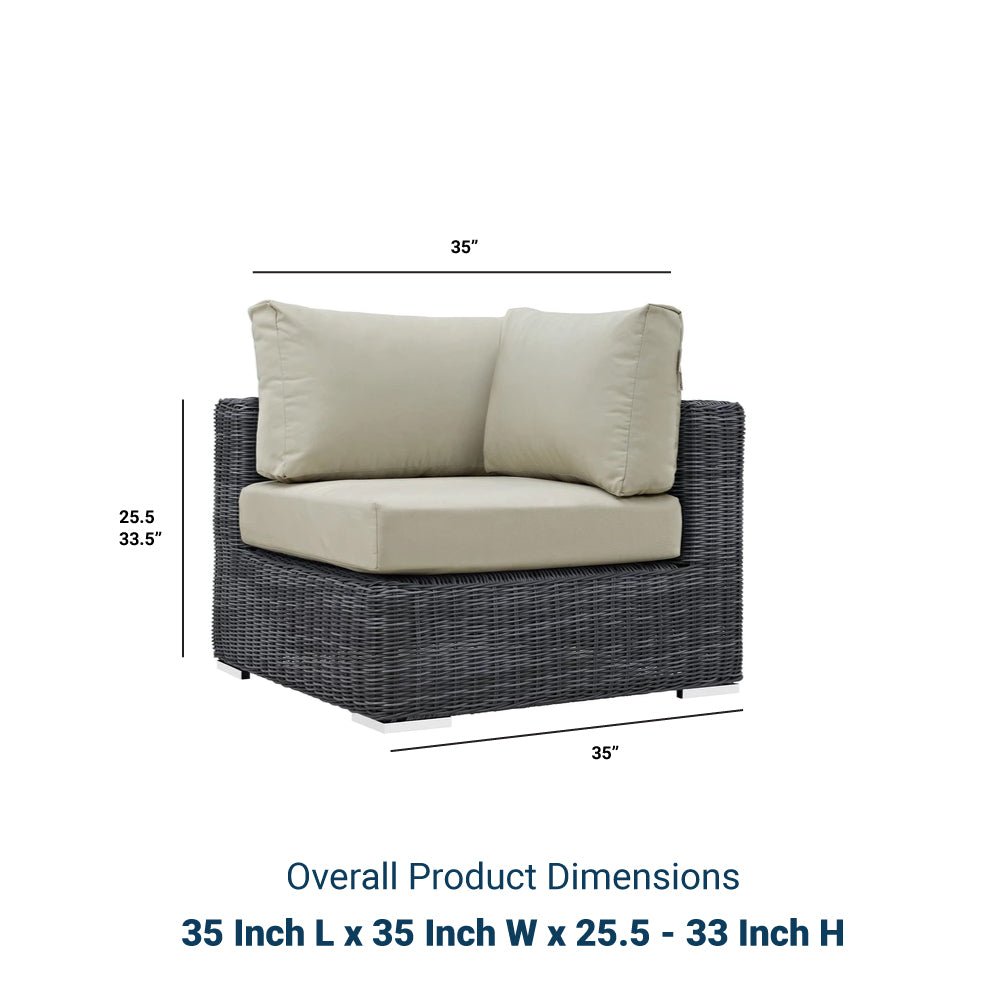 Convene Outdoor Patio Corner - BUILDMYPLACE