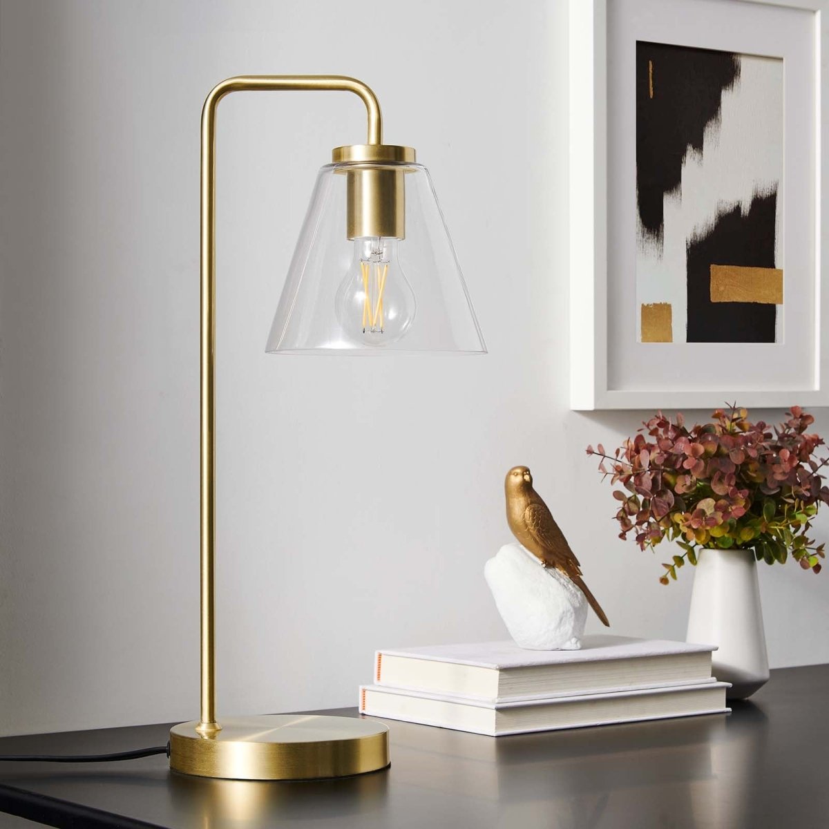 Element Glass Table Lamp - BUILDMYPLACE