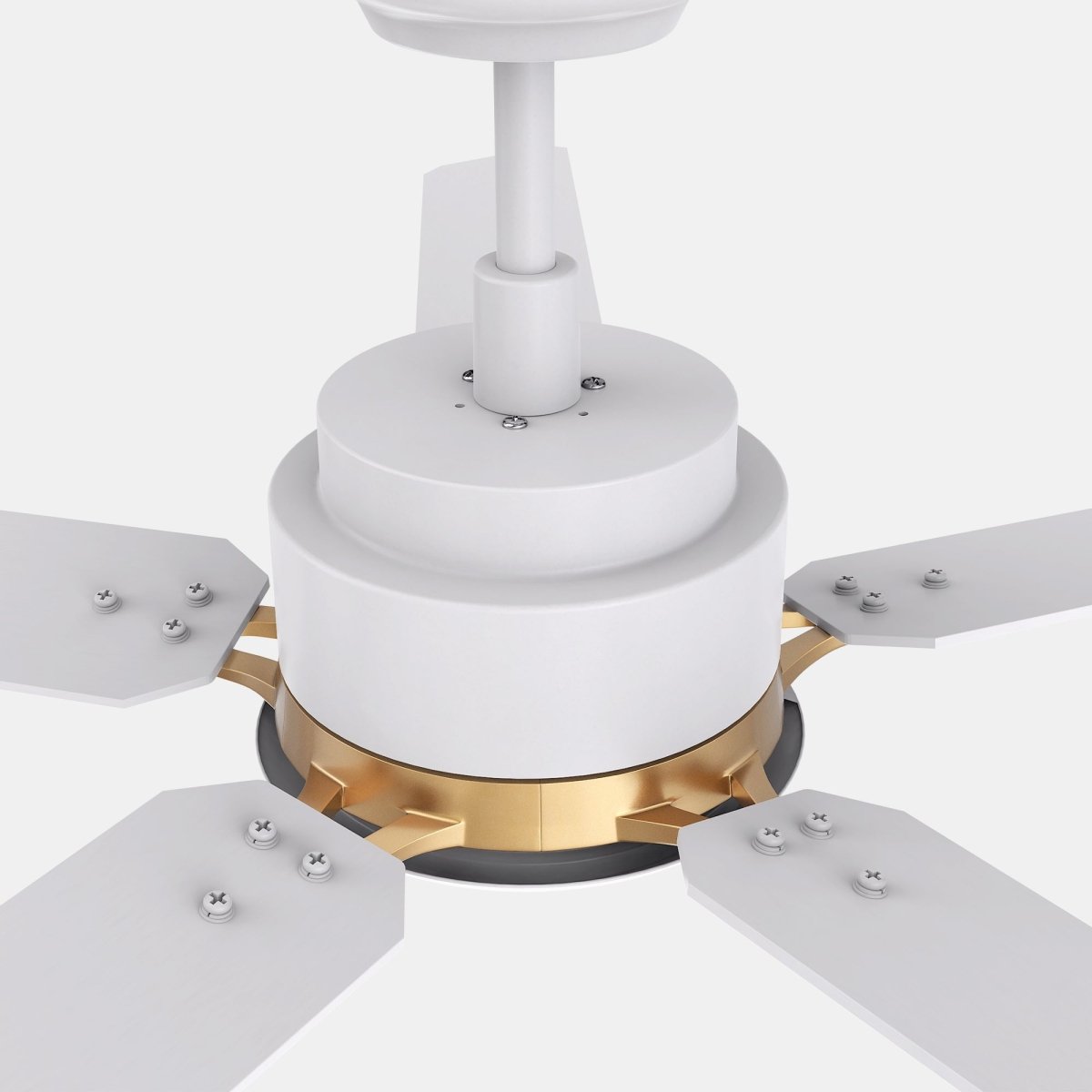 ESPEAR 52 inch 5 - Blade Smart Ceiling Fan with LED Light & Remote - LEDMyPlace