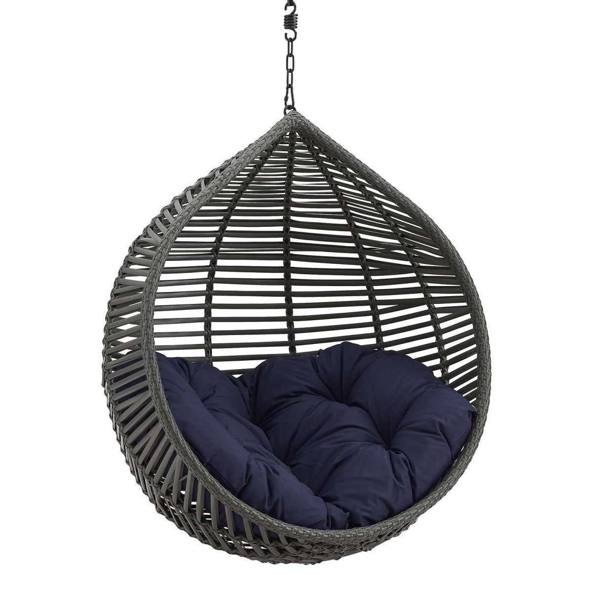 Garner Teardrop Outdoor Patio Swing Chair Without Stand - BUILDMYPLACE