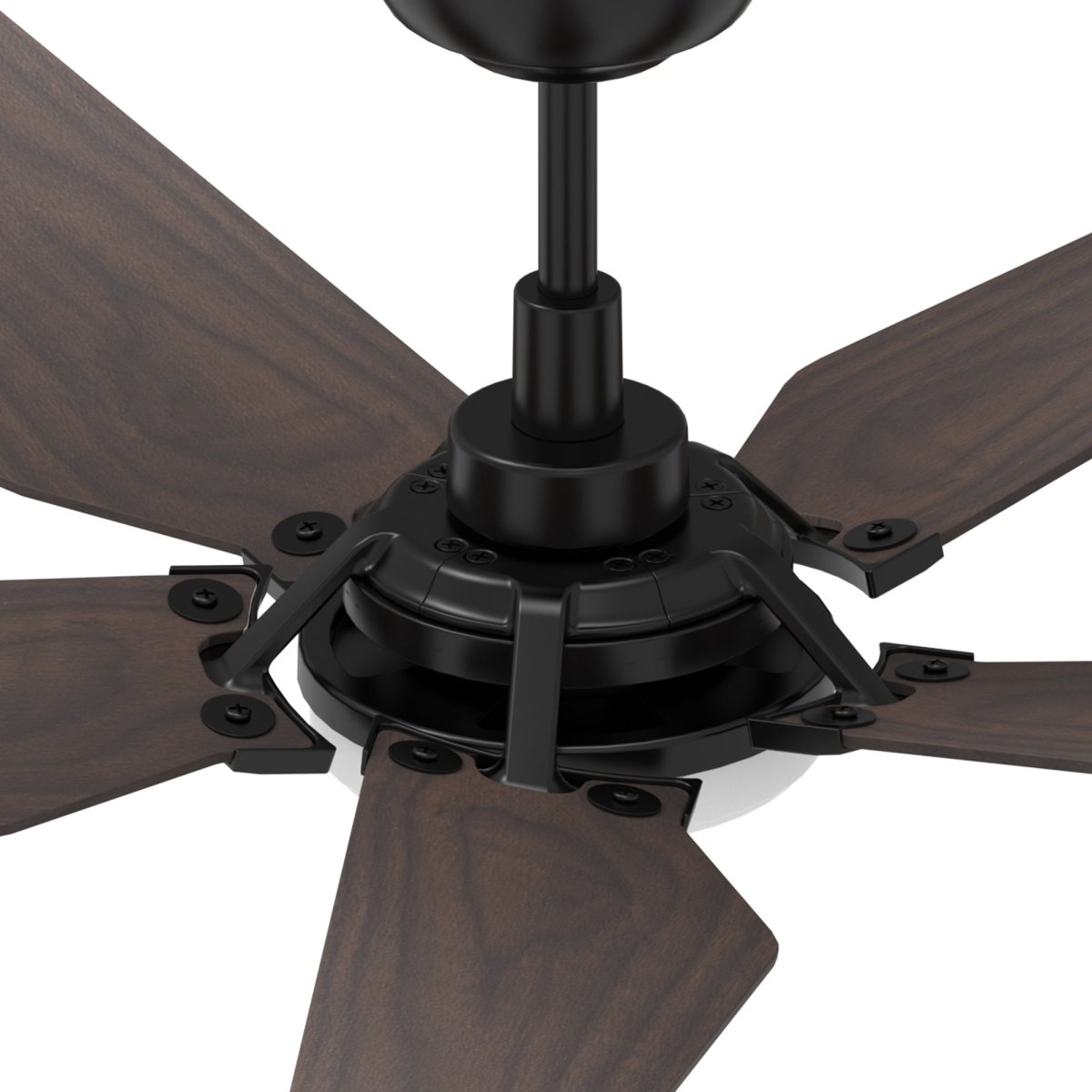 KAJ 52 inch 5 - Blade Smart Ceiling Fan with LED Light & Remote - LEDMyPlace