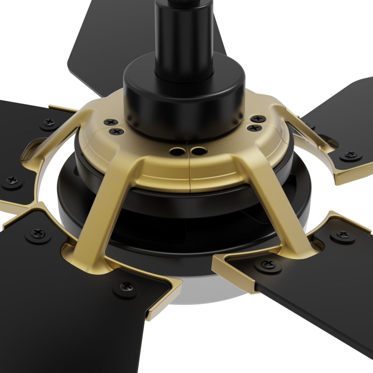KAJ 52 inch 5 - Blade Smart Ceiling Fan with LED Light & Remote - LEDMyPlace