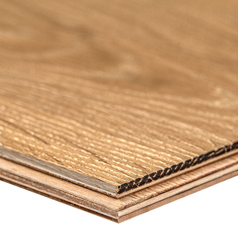 Ladson Kentsea Oak 7-1/2 x 75 in 1/2 in White Oak Engineered Hardwood