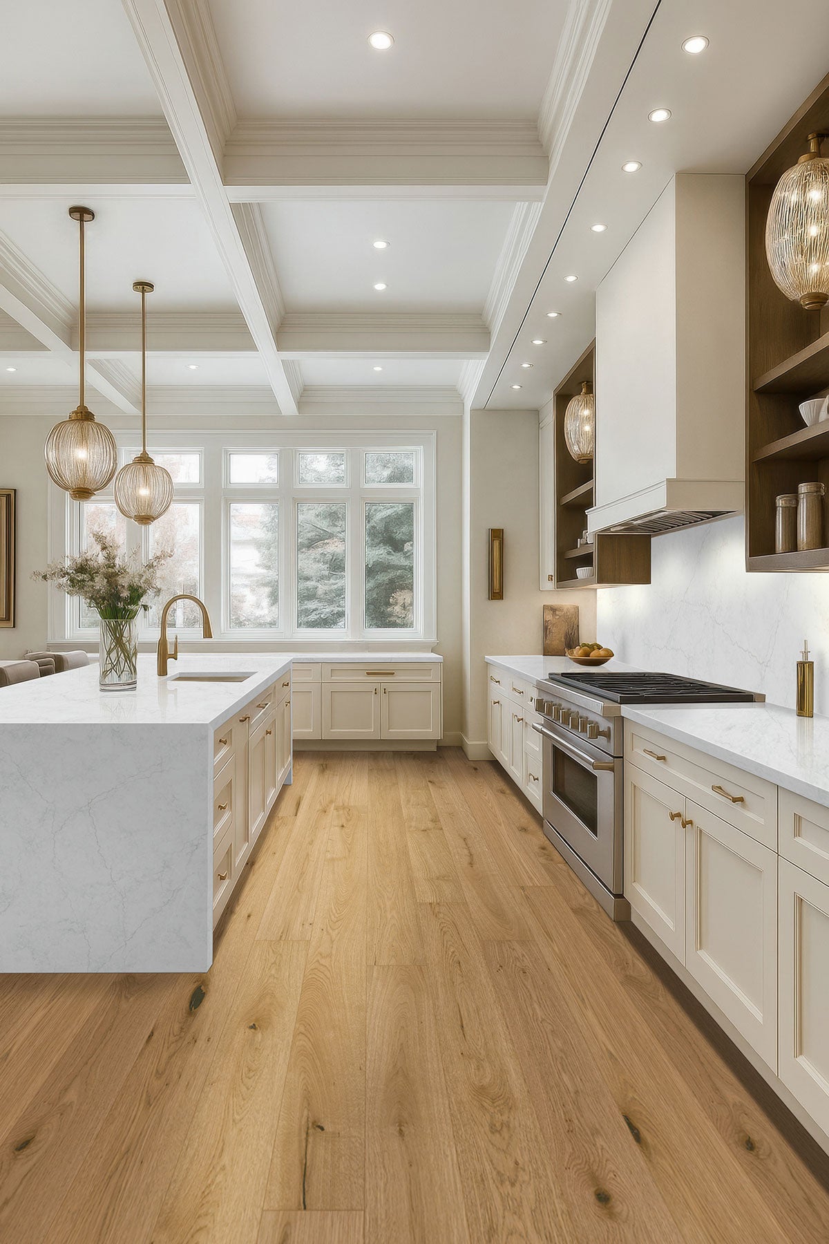 Ladson Leander Oak 7-1/2 x 75 in 1/2 in White Oak Engineered Hardwood