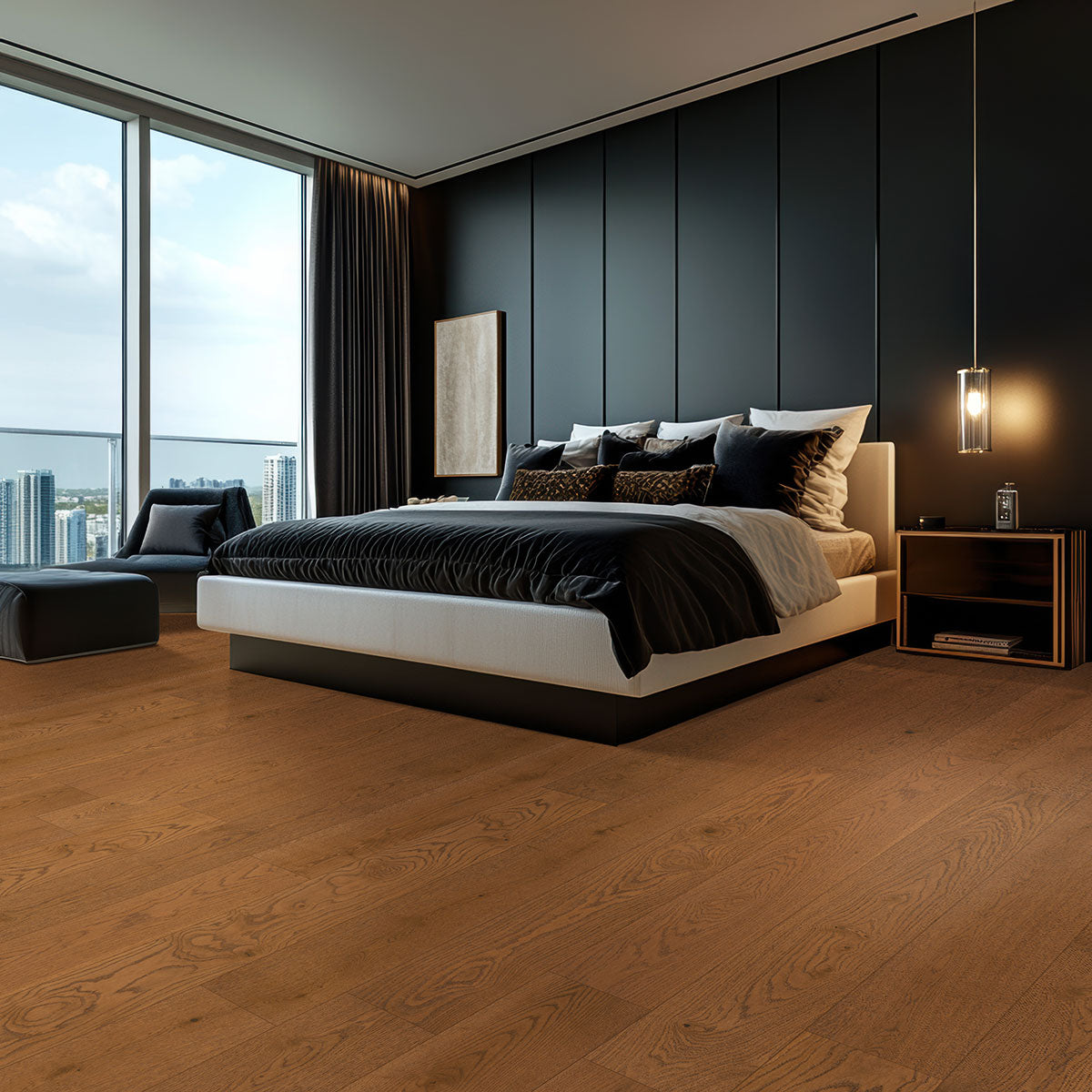 Ladson Scarborough Buff 7-1/2 x 75 in 1/2 in White Oak Engineered Hardwood