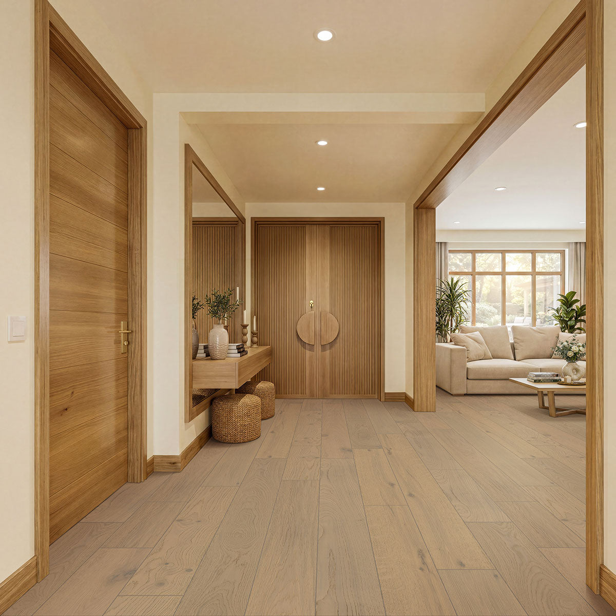 McCarran Talren 9-1/2 x 86 in 5/8 in White Oak Engineered Hardwood