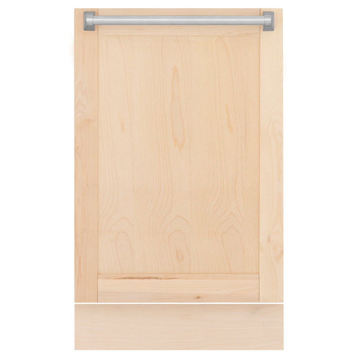 ZLINE 18" Tallac Dishwasher Panel in Unfinished Wood with Traditional Handle (DPV-UF-18)