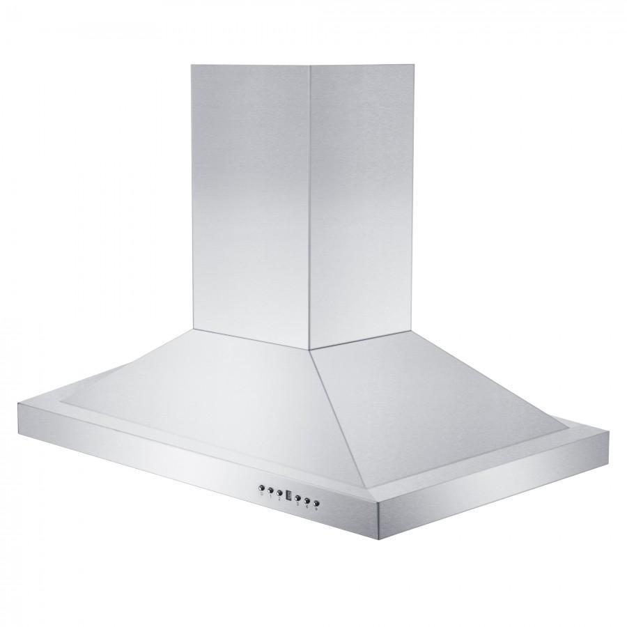 30 in. Ducted Island Mount Range Hood with Dual Remote Blower in Stainless Steel (GL2i-RD-30)