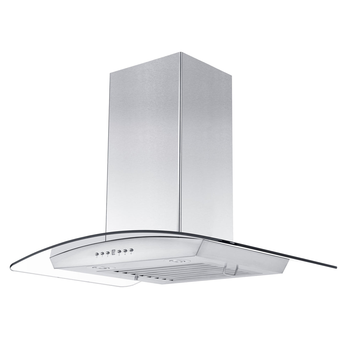 ZLINE 30" Convertible Vent Wall Mount Range Hood in Stainless Steel & Glass (KZ-30)