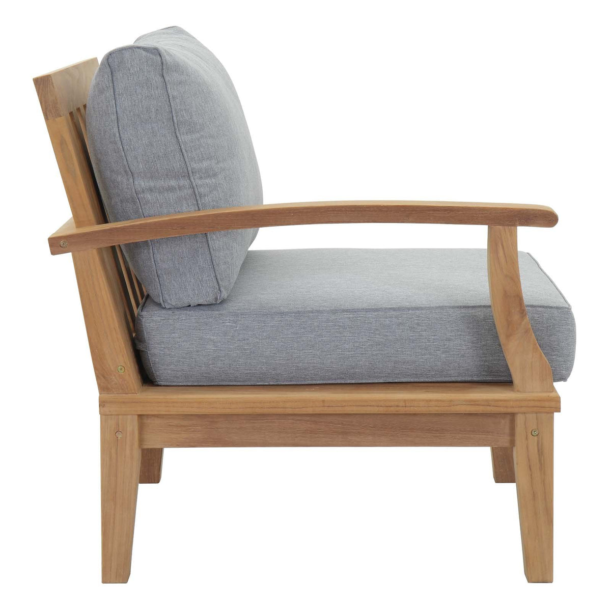 Marina Outdoor Patio Teak Sofa - BUILDMYPLACE