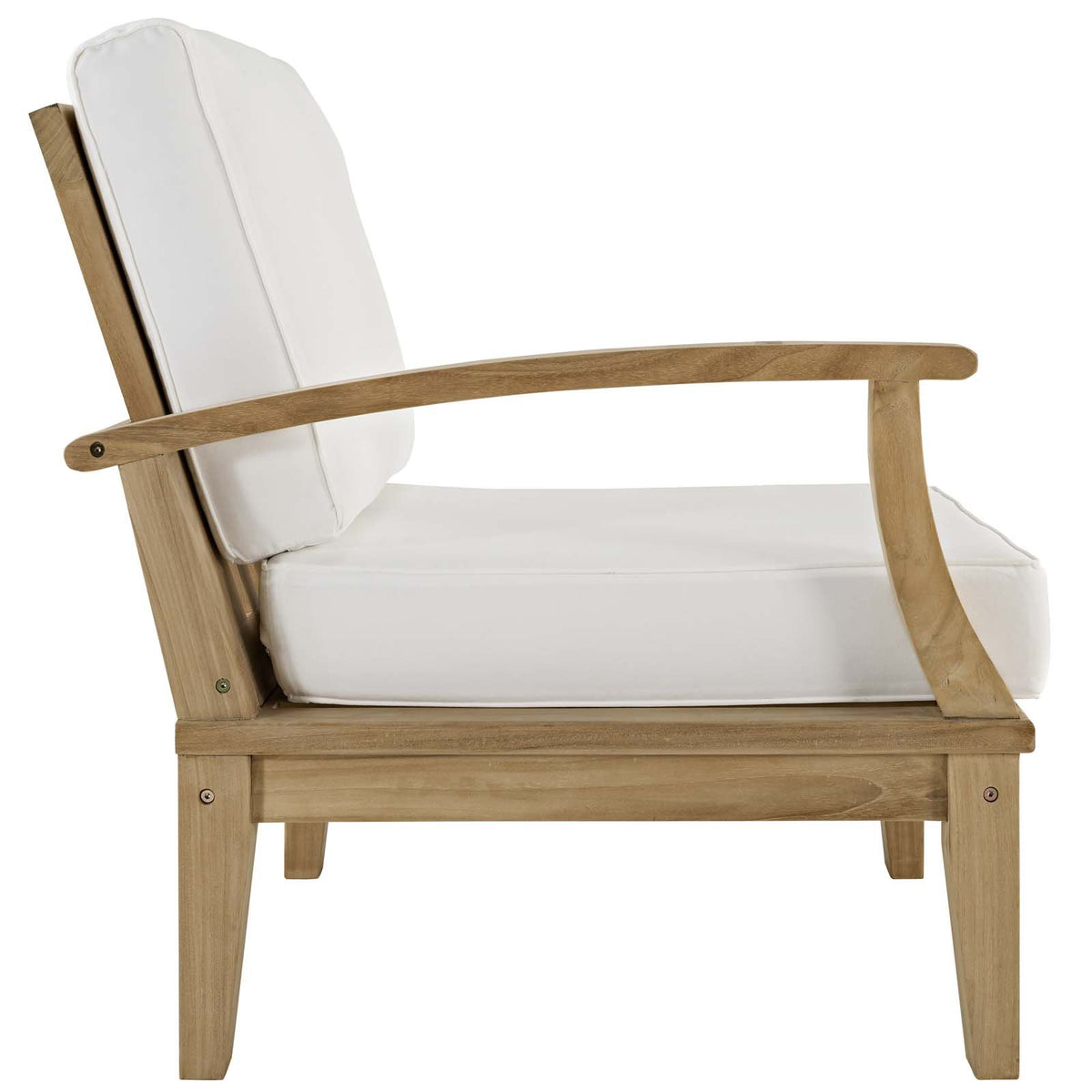 Marina Outdoor Patio Teak Sofa - BUILDMYPLACE