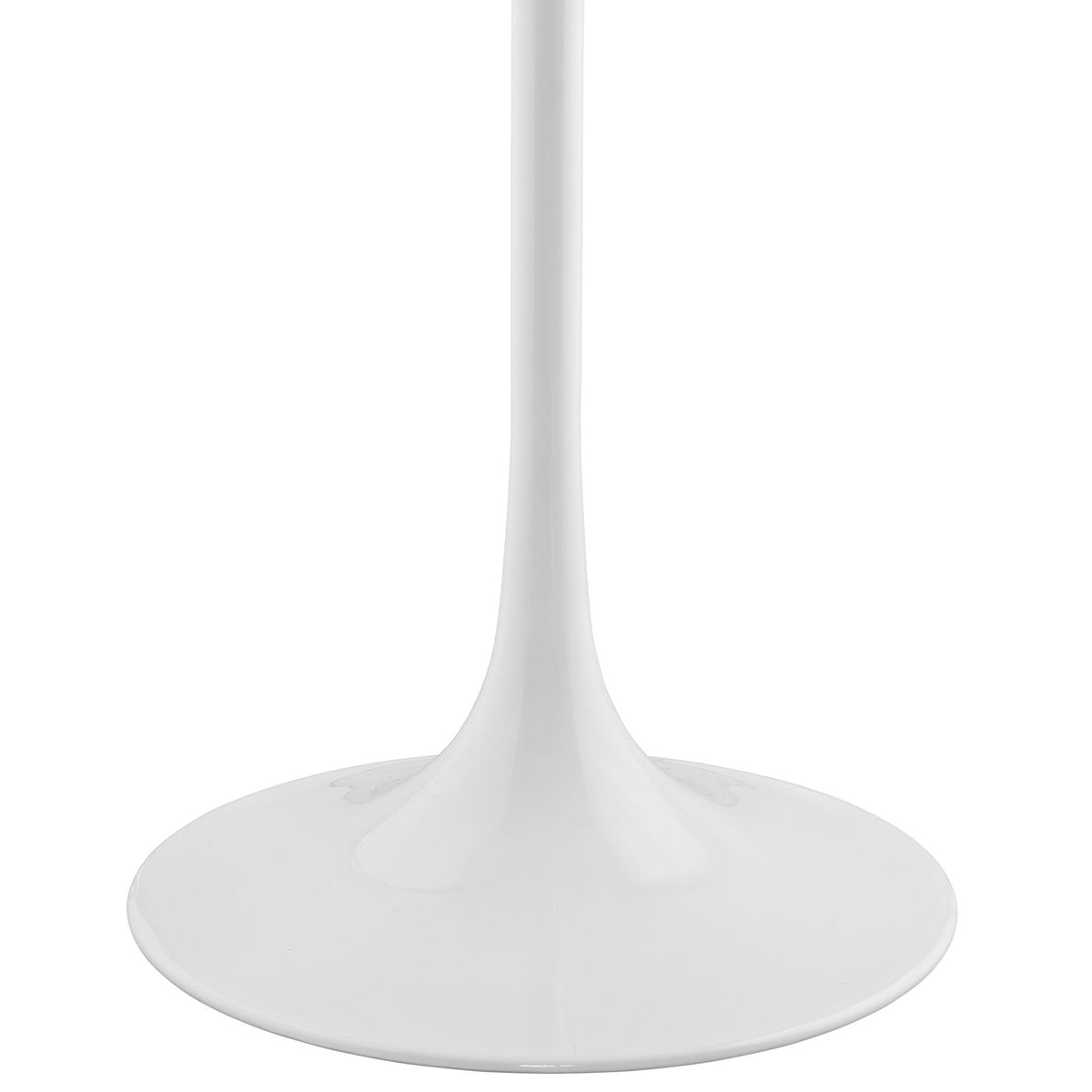 Lippa 28" Round Wood Bar Table In White Stand - Pub Table Round Bar Height Cocktail Table Metal Base - BUILDMYPLACE
