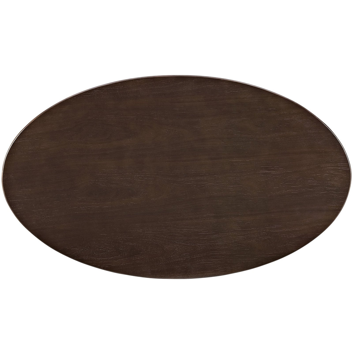 Lippa 48"Oval Top Coffee Table - Metal Tapered Base Dining Table