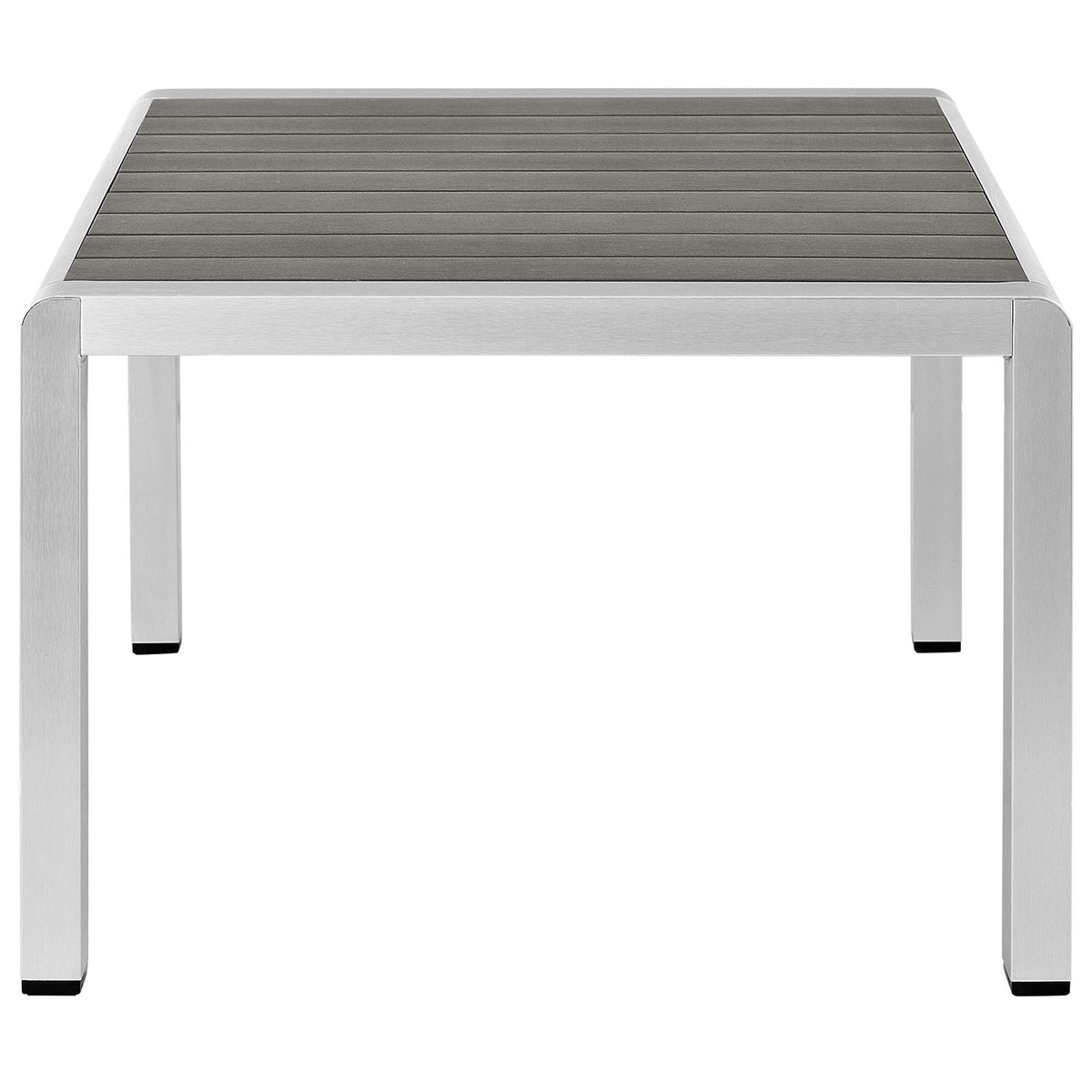 Shore Outdoor Patio Aluminum Coffee Table - BUILDMYPLACE