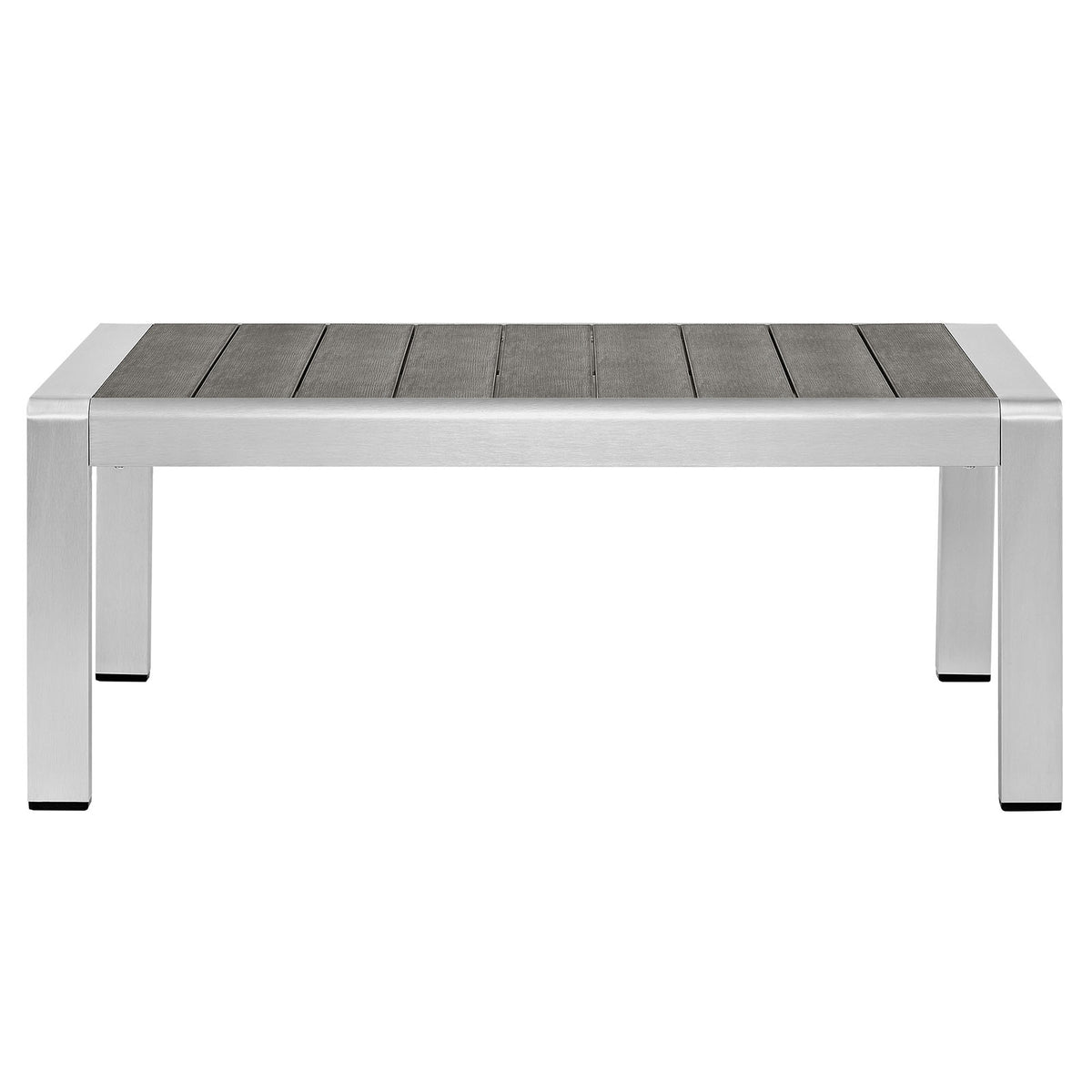 Shore Outdoor Patio Aluminum Coffee Table - BUILDMYPLACE