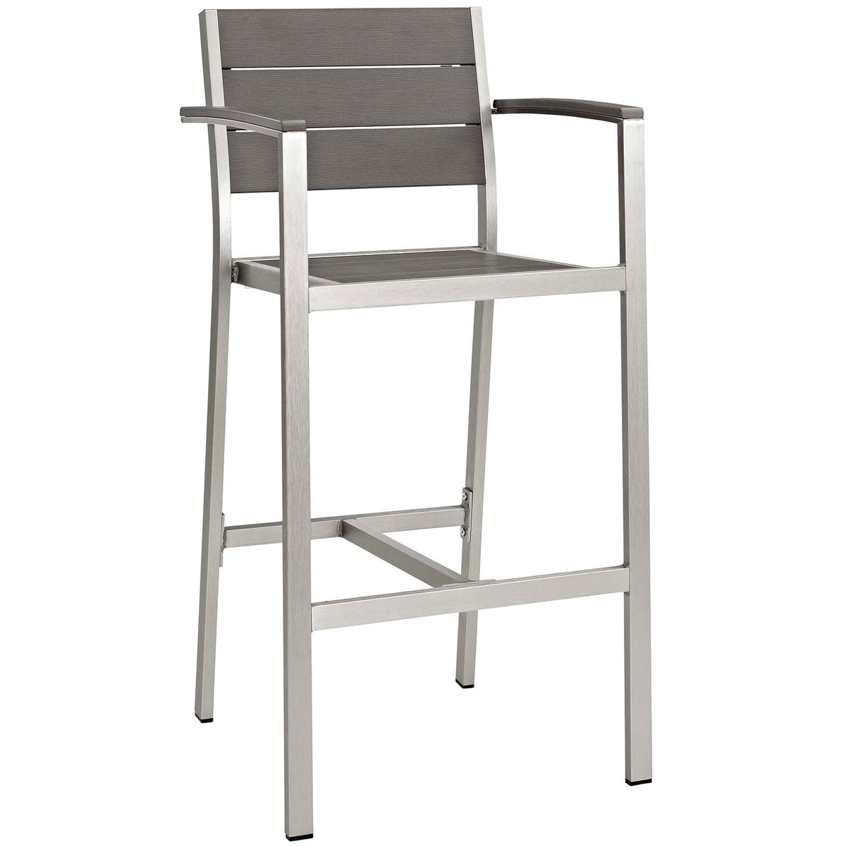 Shore 7 Piece Outdoor Patio Aluminum Dining Set - BUILDMYPLACE