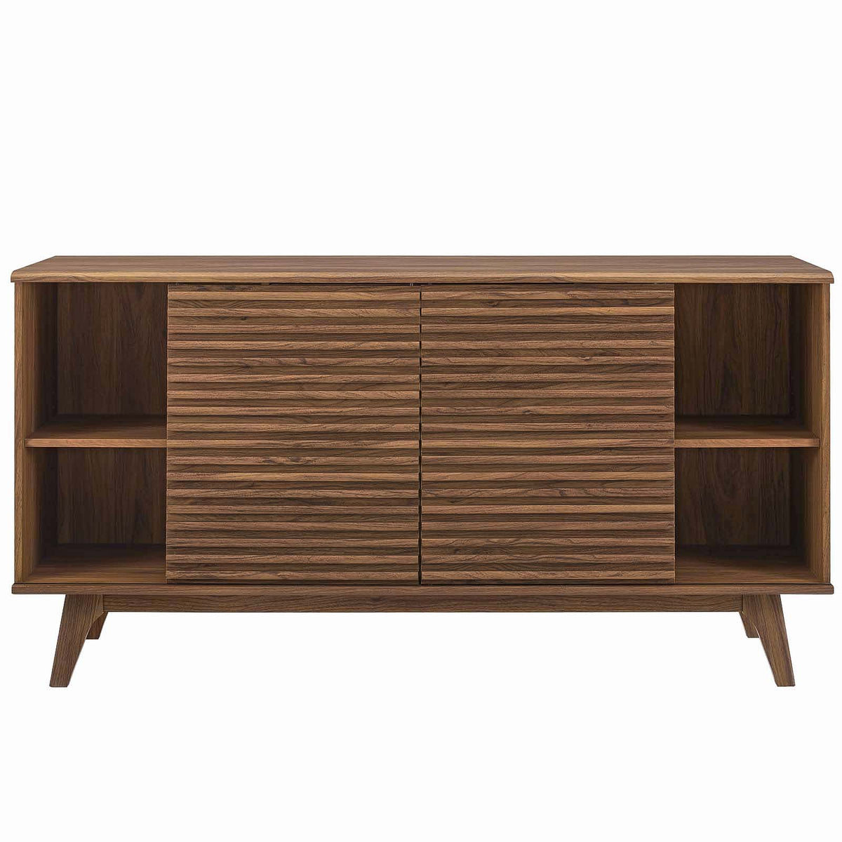 Modern Render 63" Entertainment Center Tv Stand - Storage Organizer for Living Room - BUILDMYPLACE