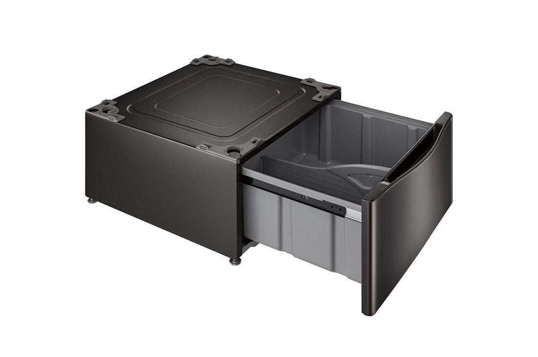 LG Laundry Pedestal Black Steel