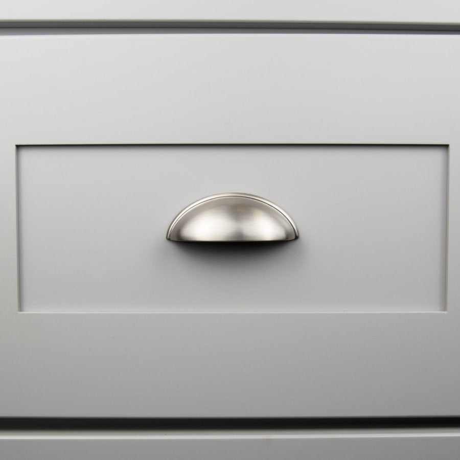 Heritage Designs Collection - PULL, CUP, 3" Center to Center, (Pack of 10 Pulls) - Hickory Hardware|R077748