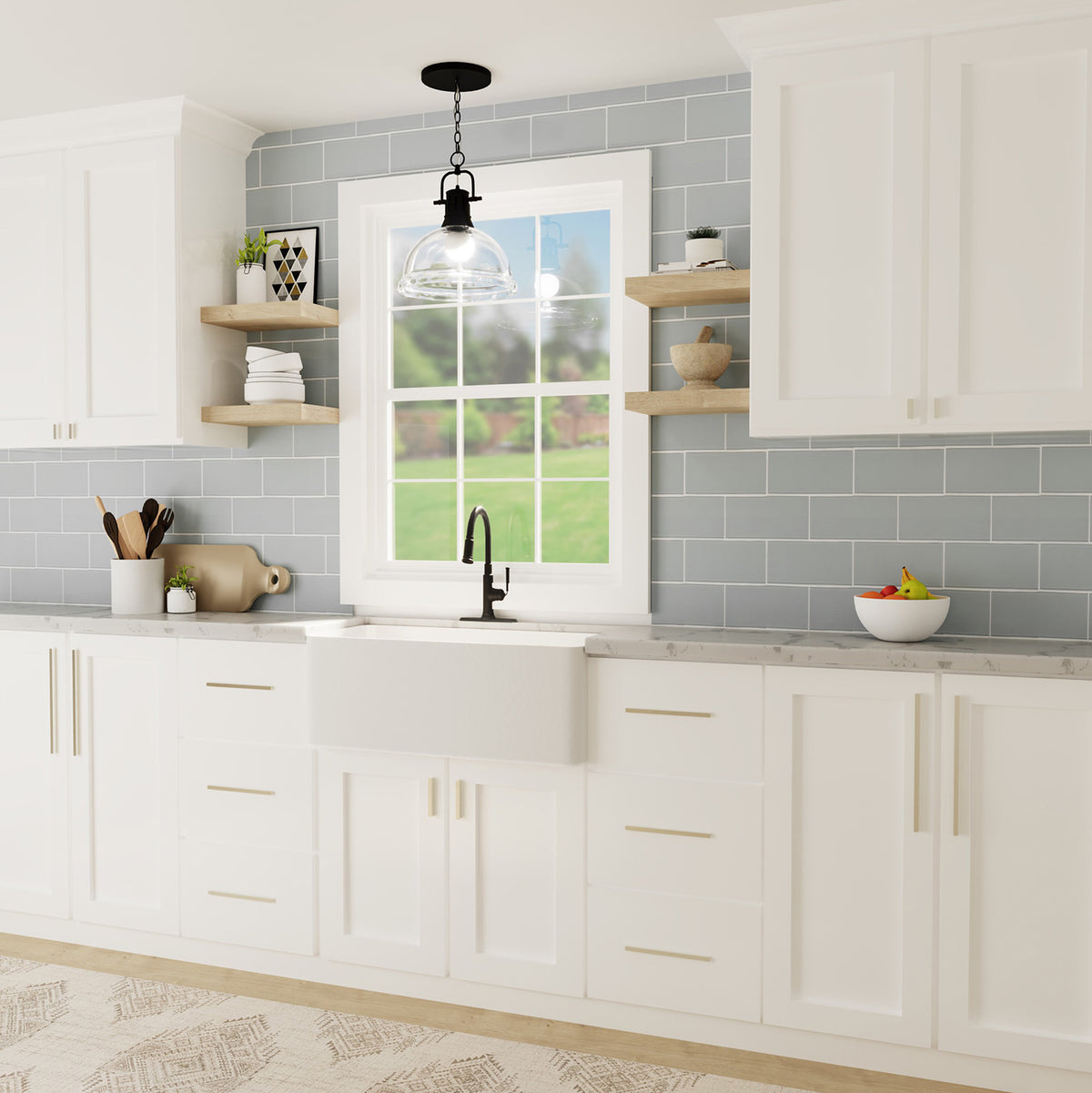 kitchen cabinet pulls 7-9/16 Inch (192mm) Center to Center - Hickory Hardware