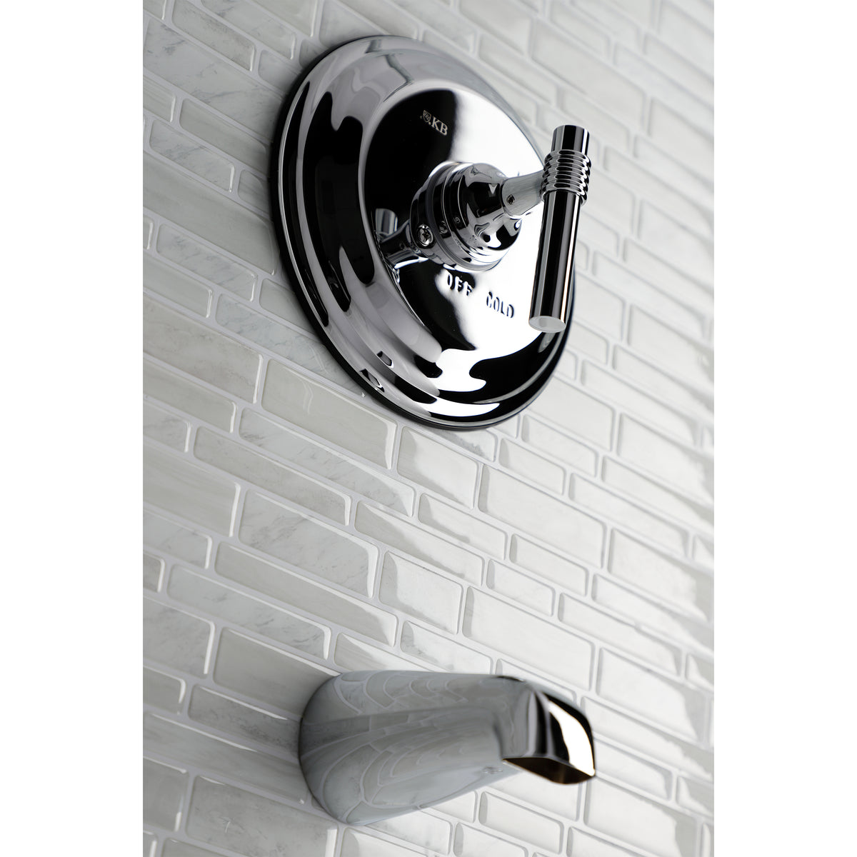 Polished Chrome Tub Trim Only Without Shower