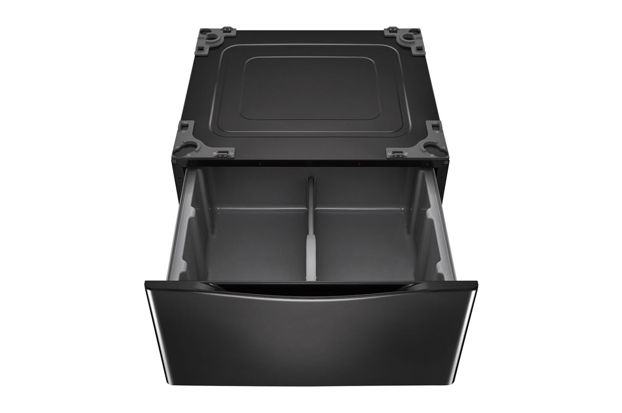 LG Laundry Pedestal Black Steel