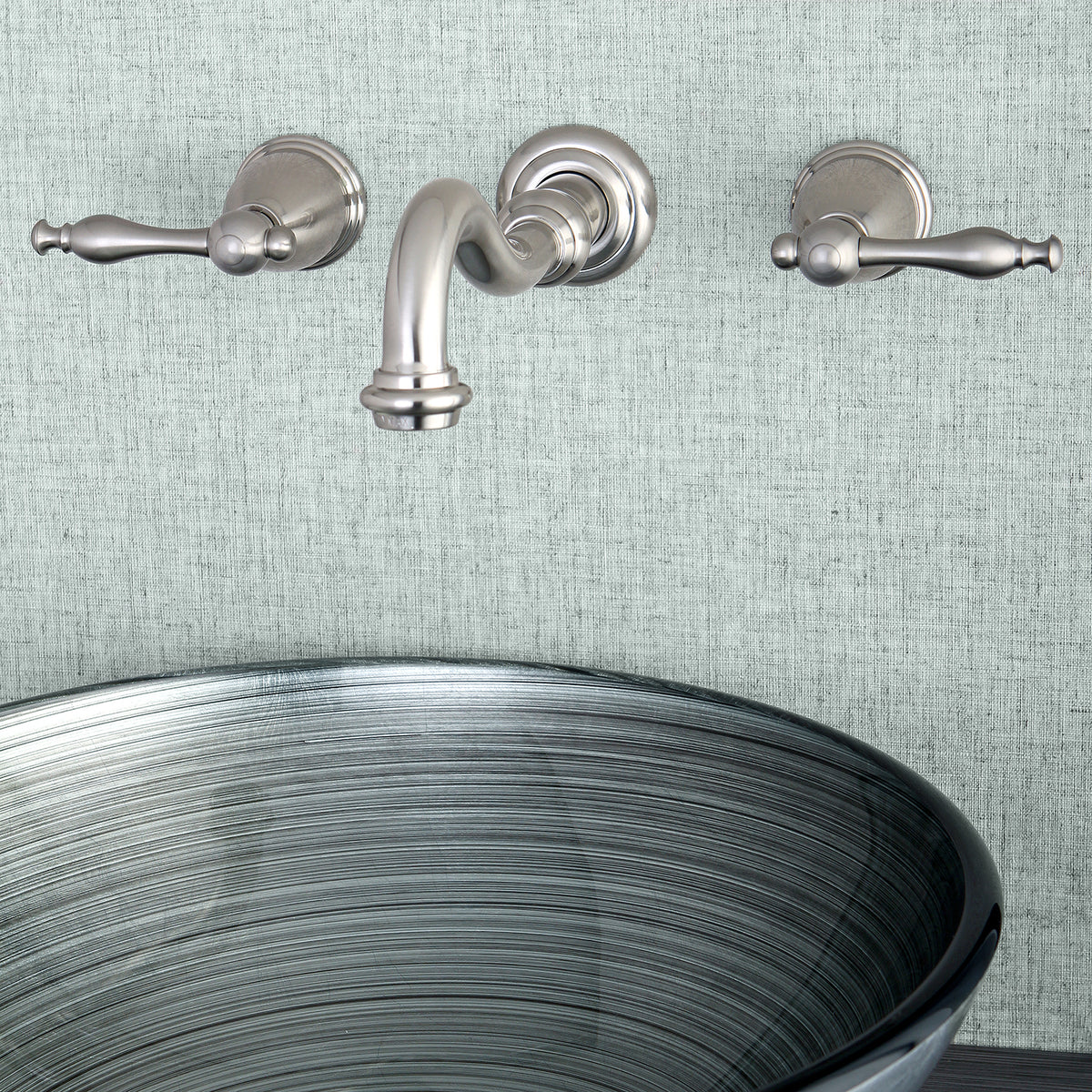 Vintage 8" Centerset Bathroom Faucet
