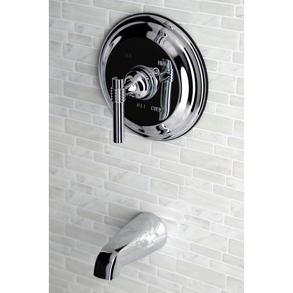 Polished Chrome Tub Trim Only Without Shower