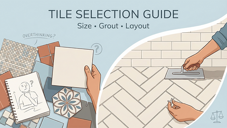 How to Choose the Right Tile Size, Grout & Layout for Your Home