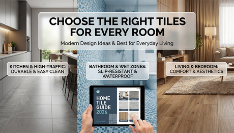 How to Choose the Right Tiles for Every Room in Your Home
