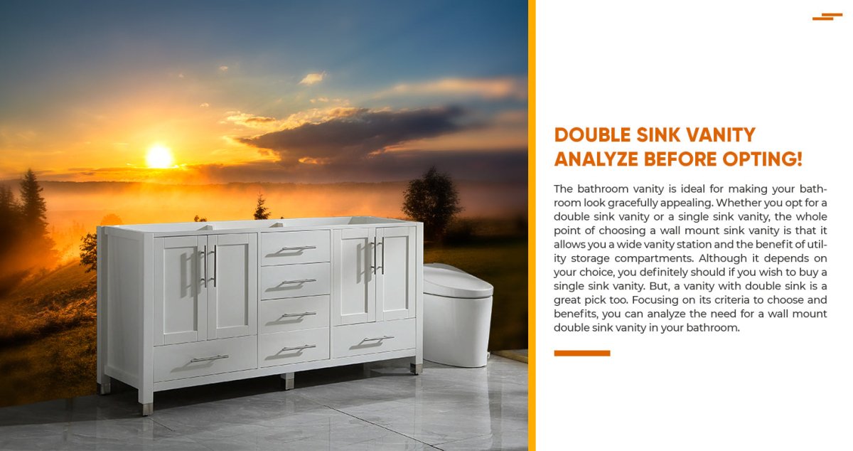 Double Sink Vanity - Analyze Before Opting! - BUILDMYPLACE