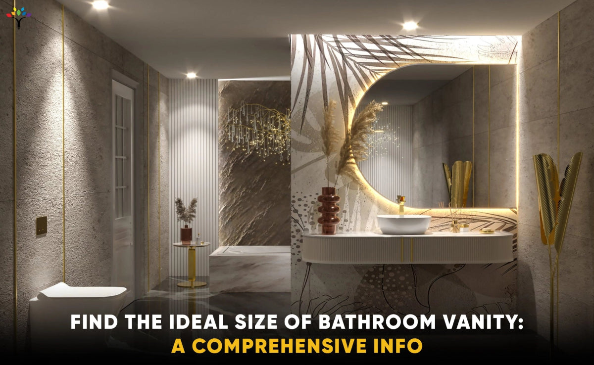 How To Find Ideal Size of Bathroom Vanity: A Comprehensive Info - BUILDMYPLACE
