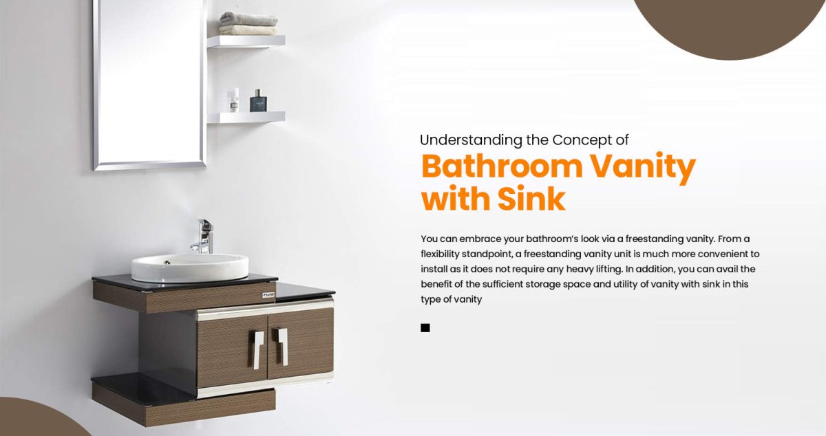 Understanding The Concept Of Bathroom Vanity With Sink - BUILDMYPLACE