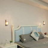 1 - Light LED Wall Sconce Lamp W/ White Glass shade - E26 Base - UL Listed - BUILDMYPLACE